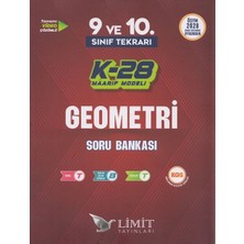 Limit Yayınları Tyt 9. ve 10. Sınıf Tekrarı Geometri K-28 Maarif Model Soru Bankası
