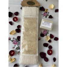 Uravas Store Uzun Sırt Kabak Lifi ve Eşek Sütlü Doğal Sabun Lifli