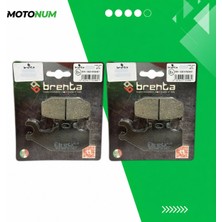 MOTONUM Can Am Outlander 400 Ön ve Arka Fren Balata Takımı Brenta MTN6196