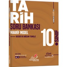 Kondisyon Yayınları Kondisyon 10.Sınıf Virtüöz Tarih Soru Bankası (Maarif Model)