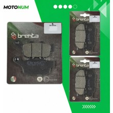 MOTONUM Yamaha Xj 6 S Diversion (1992 2003) Ön ve Arka Fren Balata Takımı Brenta MTN6377