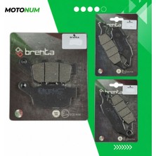 MOTONUM Suzuki Sfv 650 Gladius Ön ve Arka Fren Balata Takımı Brenta MTN6177