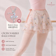Çiçek Nakışlı Tül Bale/dans Eteği – Yetişkin ve Çocuk