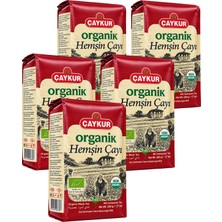 Çaykur Organik Hemşin Çayı 200 Gr. Beşli Paket
