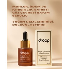 Dropp Beauty Aydınlatıcı Göz Çevresi Serumu - Eksozom, Peptit & Bitki Kök Hücreli Göz Altı Morluk ve Kırışıklık Bakımı
