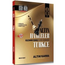 Altın Karma Yayınları 8. Sınıf Türkçe Altın Hamleler Kazanım Odaklı Soru Bankası