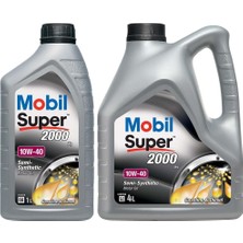 Brf Store Prime Mobil Super 2000 X1 10W40 Motor Yağı 4 L + 150549 X1 10W40 1 L