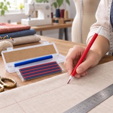 Texart Art Of Sewing Panda Isıyla Uçan Kumaş Çizgi Kalemi Seti – 2 Kalem ve 40 Yedek Sabun Uç