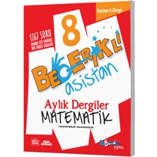 Becerikli Asistan 2026 8. Sınıf Matematik Aylık Dergiler Seti