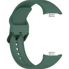 Forzacase Xiaomi Redmi Watch 6 ile Uyumlu Tokalı Çizgi Desen Silikon Kordon Kayış - FC1062