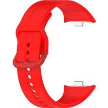 Forzacase Xiaomi Redmi Watch 6 Lite ile Uyumlu Tokalı Çizgi Desen Silikon Kordon Kayış - FC1062