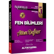 Altın Karma Yayınları 5. Sınıf Fen Bilimleri Altın Defter