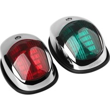 Shuivan Shuıvan Seyir Feneri Iskele Sancak 12V LED - Krom