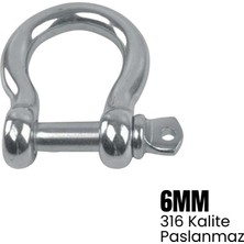 Shuivan Shuıvan Zincir Kilidi 6mm Omega Tip - 316 Paslanmaz