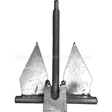 Danfort Çıpa Çapa Galvanizli Döküm - 10 kg