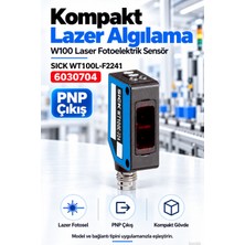 SICK Sıck WT100L-F2241 Lazer Cisimden Yansımalı Fotosel 6030704