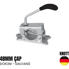 Knott Destek Tekeri Bağlama Kelepçesi 48MM Döküm - Galvaniz