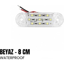 Shuivan Shuıvan Merdiven Lambası 8cm LED Aydınlatma 9 LED 12V - Beyaz