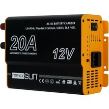 Mexxsun Akü Şarj Cihazı Ac-Dc Redresör 20AH - 12V