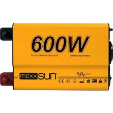 Mexxsun Tam Sinüs Inverter 600W 12V
