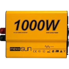 Mexxsun Tam Sinüs Inverter 1000W 12V