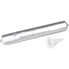 Coolman Karavan & Tekne -Yat Cam Yapıştırıcı ve Dolgu Sosis Silikon 600ML - Siyah