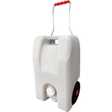 Shuivan Shuıvan Camptime Portatif Tekerlekli Atık Su Tankı 25 Litre
