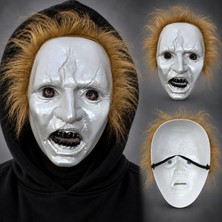 Marsilyan Kahve Saçlı Michael Myers Plastik Karakter Maskesi