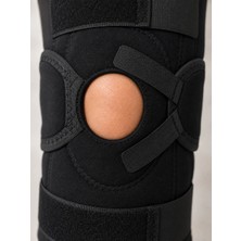 Mey İthalat Mey Ithalat® Yan Destekli Ligamentli Dizlik Açık Patella Ayarlanabilir Spor ve Günlük Kullanım