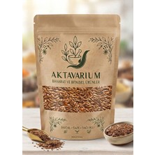 Aktavarium Organik Keten Tohumu Tane 100 gr / Glutensiz Süper Gıda