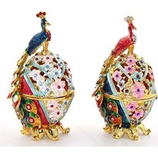 Hediye Fikri Swaroski Tavuskuşu - 12X6CM