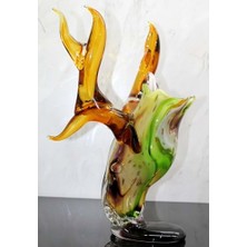 Hediye Fikri Murano Cam Özel Tasarım Geyik Büstü - 45X33CM