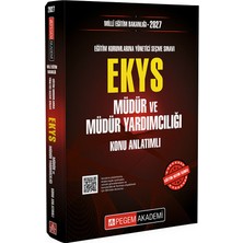Pegem Akademi Yayıncılık 2027 EKYS MEB Müdür ve Müdür Yardımcılığı Konu Anlatımlı