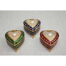 Hediye Fikri Swaroski Taşlı Kutu - 7,5X8CM