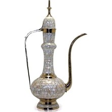Hediye Fikri Pirinç Sedefli Ibrik 55 cm - 55CM