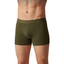Yıldız Çamaşır 36 Erkek Modal Likralı Haki Boxer Tekli