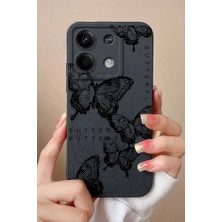 Peri Store Xiaomi Redmi Note 13 Pro 4g Ile Uyumlu Desenli Telefon Kılıfı PDNG01 Kapak Buterflay