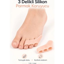 Evgereçlerim Serçe Parmak Bunyon Düzeltici 3 Parmağa Geçen Ağrı Hafifletici Ayak Parmak Hizalayıcı