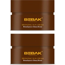 Esranın Dünyası Bebak Kakao Özlü Bronzlaştırıcı Güneş Kremi, 100 Ml, Spf 0, 2 Adet