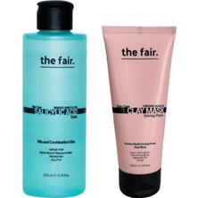 Esranın Dünyası The Fair. Yağlı Akneye Yatkın Cilt Salisilik Asit Tonik 200 ml ve Gözenek Temizleyen Kil Maske