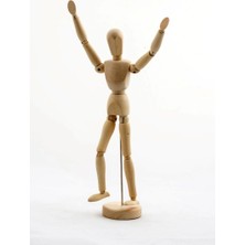 Alvenda Home Ahşap Eskiz Manken 30 cm