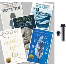 April Yayıncılık Vejetaryen - Veda Etmiyorum - Işık ve Ip - Beyaz Kitap - Sevgilinin Soğuk Elleri, Han Kang