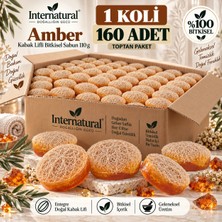 Dermolive Internatural Amber Kabak Lifli Bitkisel Sabun 160'LI Paket (160 x 110 G)
