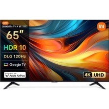 Xiaomi TV A 65'' 2026 65 Inç - 65" 165 4K Ultra HD Google Smart 120Hz Game Boost AirPlay Destekli Uydu Alıcılı TV