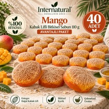 Dermolive Internatural Mango Kabak Lifli Bitkisel Sabun 40'lı Paket (40 x 110 G)