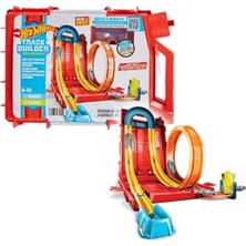 Hot Wheels Track Builder Benzin Bidonu Akrobasi Seti HDX78