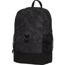 Hummel Siyah Çok Bölmeli Okul Seyahat Sırt Çantası Unisex Spor Çanta 236808 Hml Blaze CLUB26