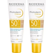 Esranın Dünyası Bioderma Photoderm Cream Light SPF50 Kuru Ciltler Için Yüksek Korumalı Renkli Güneş Kremi 40 ml 2 Ad