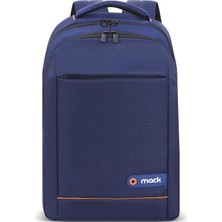 Happy Trend Mack Office MCC-006BL 15.6 Inç Laptop Sırt Çantası, Mackbook Sırt Çantası, Bilgisayar ve Notebook Çantası, Kadın Erkek Bilgisayar Iş Çantası, Üniversite Okul Çantası, Lacivert