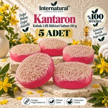Dermolive Internatural Kantaron Kabak Lifli Bitkisel Sabun 5'li Paket (5 x 110 G)